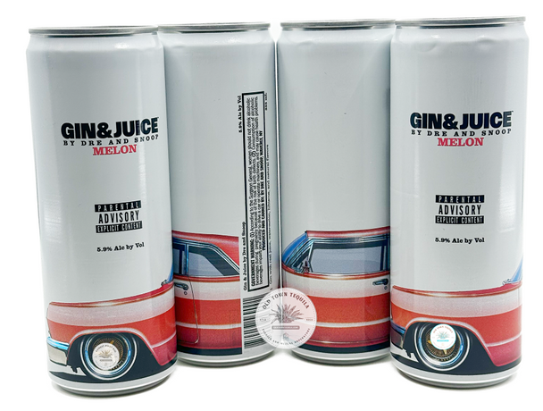 Gin & Juice By Dre And Snoop Melon Cocktail 4 Pack 355ml