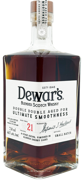 Dewar's 21 Year Double Double Aged Blended Scotch Whisky