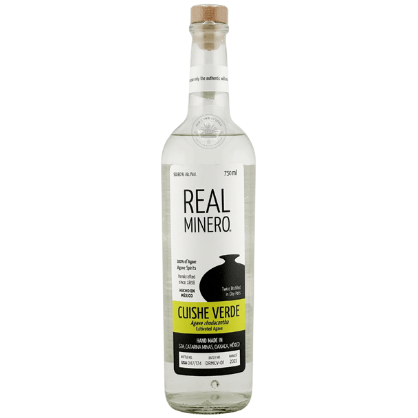 Real Minero Cuishe Verde Mezcal 