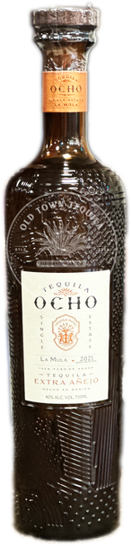 Tequila Ocho Extra Añejo Tequila "La Mula" 2021 750ML