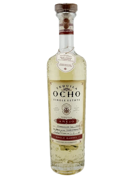 Tequila Ocho Añejo Old Town Tequila Single Barrel 2025