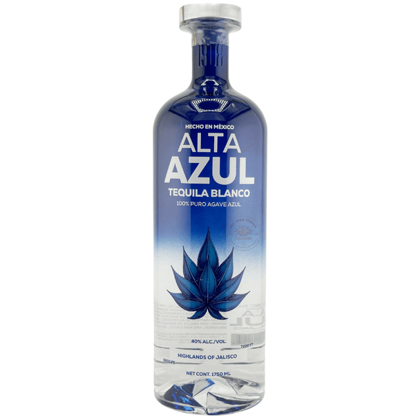 Alta Azul Blanco Tequila 1.75 Liter
