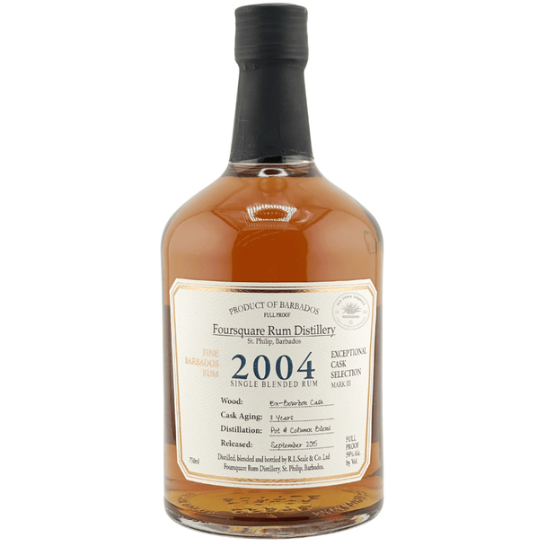 Foursquare Rum Distillery 2004 Exceptional Cask Single Blended Rum 750ml