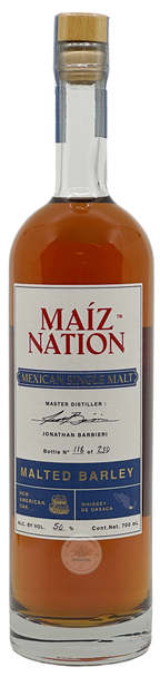 Maiz Nation Mexican Single Malt Whiskey 