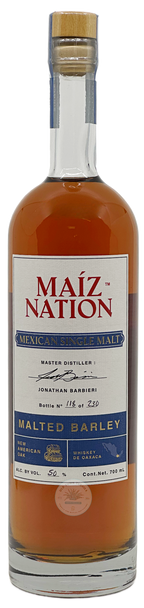 Maiz Nation Mexican Single Malt Whiskey