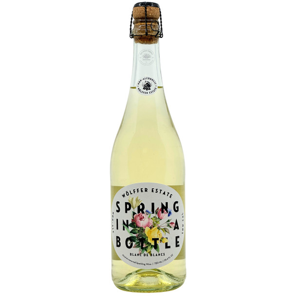 Wolffer Estate Blanc de Blancs Non Alcoholic Sparkling Wine 750ml