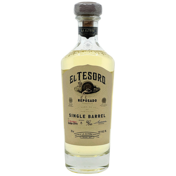 El Tesoro Reposado Single Barrel Tequila 750ml