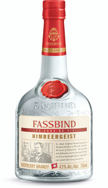 Fassbind Les Eaux de Vie Raspberry Himbeergeist 750ml