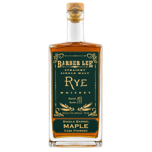 Barber Lee Maple Rye Whiskey 750ml