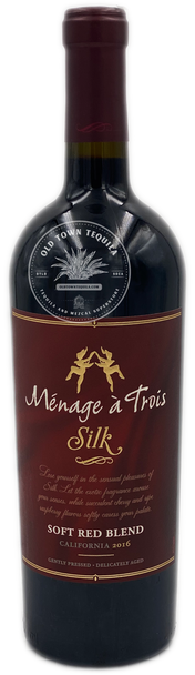Menage a Trois Silk 2016 California Soft Red Blend