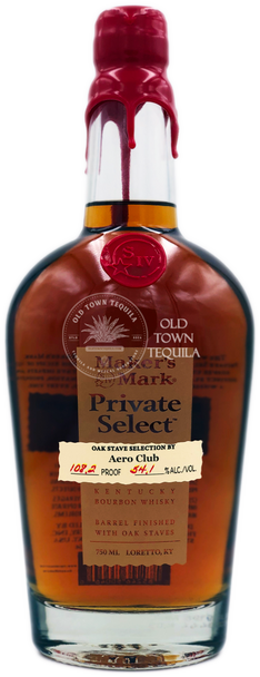 Maker's Mark Aero Club Oak Stave Private Select Bourbon 750ml