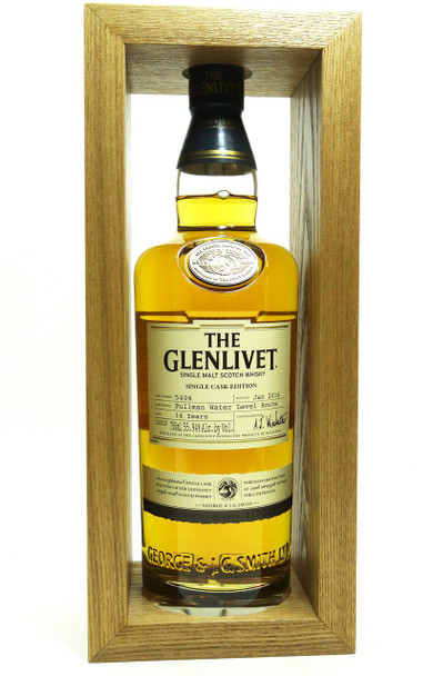 GLENLIVET 14 YEARS PULLMAN WATER LEVEL ROUTE WHISKY