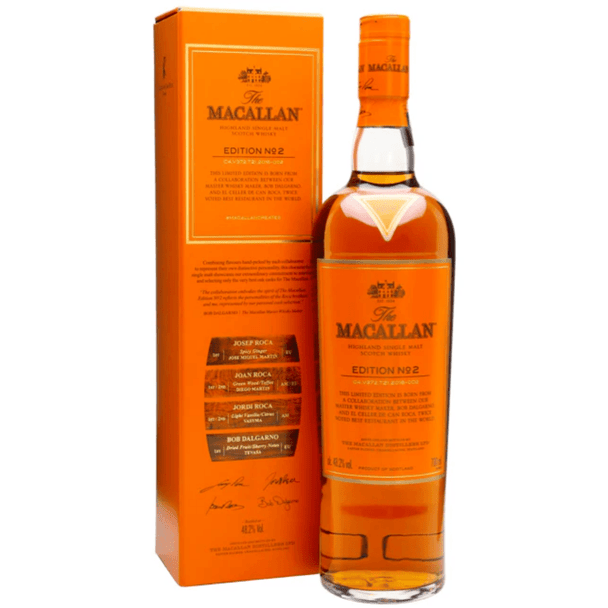 Macallan Edition No.2 Single Malt Scotch Whiskey