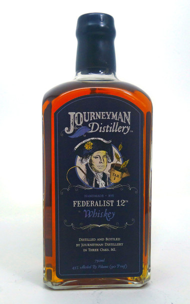Journeyman Distillery Federalist 12th Rye Whiskey