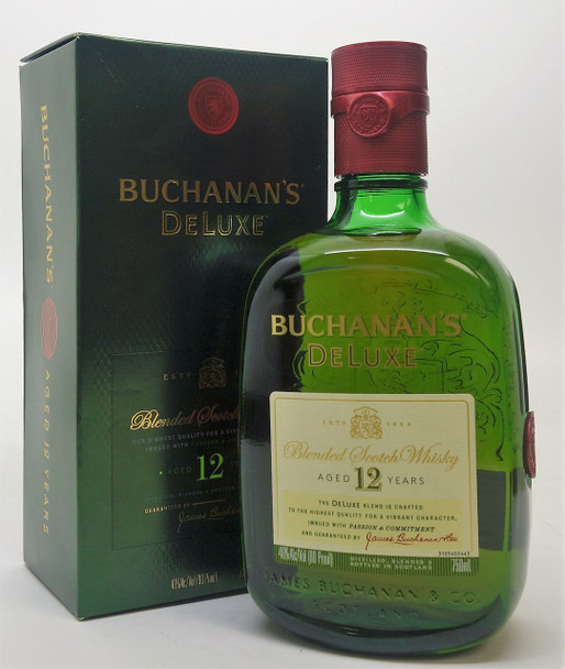 Buchanan's DeLuxe Blended Scotch Whisky 12 years