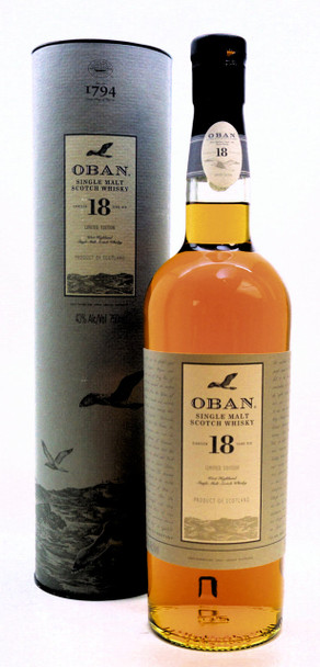 OBAN 18 year Single Malt Scotch Whisky