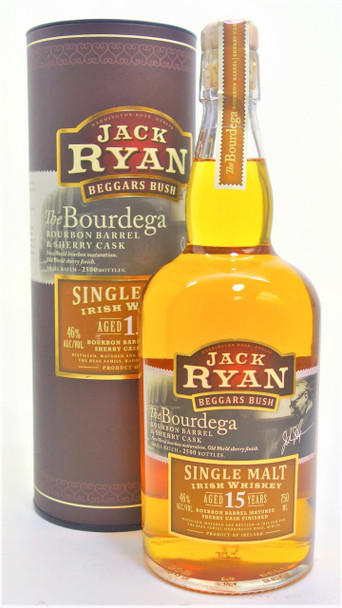 Jack Ryan Beggars Bush 15 year The Bourdega Single Malt Whiskey