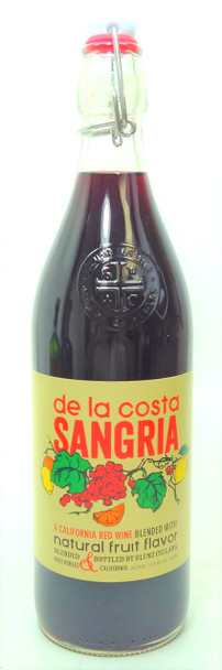 De La Costa Sangria California Red Wine 