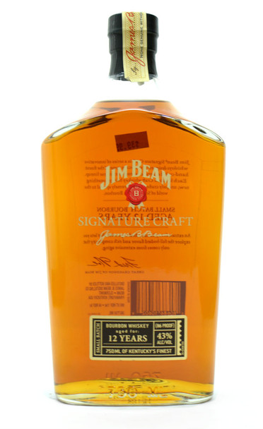 JIM BEAN SIGNATURE CRAFT AGED 12 YEARS