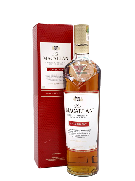 The Macallan Classic Cut Limited 2018 Edition Highland Single Malt Scotch Whisky