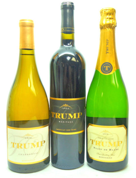 Trump Wine Tasting Set 3 bottles