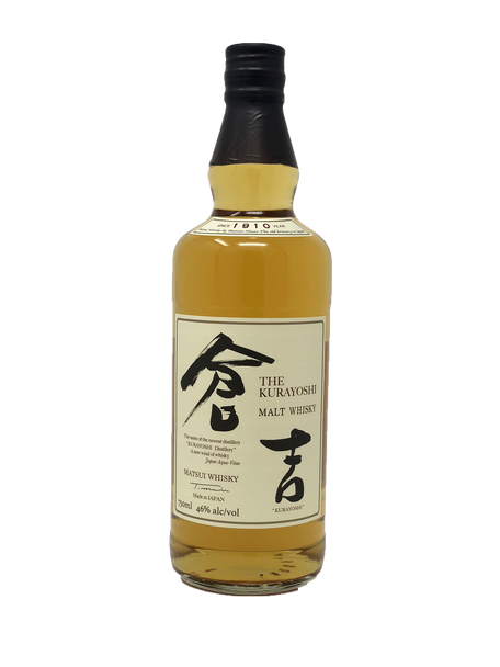 KURAYOSHI MALT WHISKY 46% 750ML