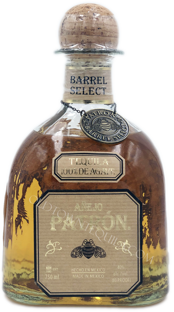 Patron Single Barrel  Hungarian Oak  Anejo Tequila