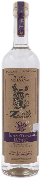 El Rey Zapoteco Joven Tepeztate Mezcal