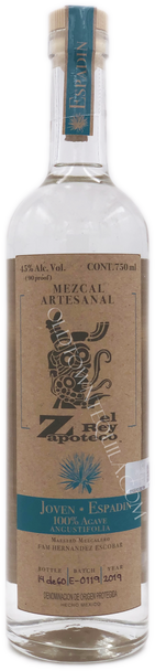 El Rey Zapoteco Espadin Joven Mezcal