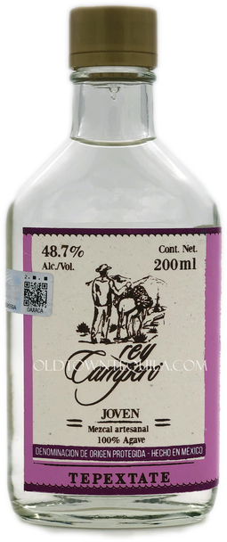 Rey Campero Tepextate Joven Mezcal 200ml