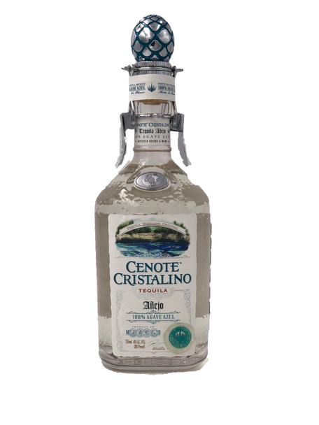 Cenote Cristalino Anejo Tequila 