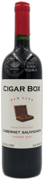 Cigar Box Old Vine Hand Harvested Cabernet Sauvignon Vintage 2019