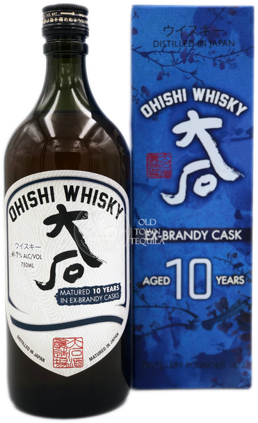 Ohishi 10 Years Ex Brandy Casks Japanese Whisky