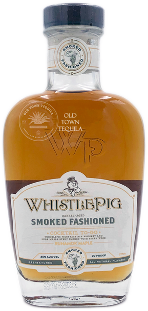 WhistlePig Smoked Fashion Cocktail To Go Runamok Maple 375ml