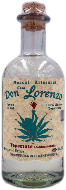 Don Lorenzo Tepeztate Mezcal Artesanal