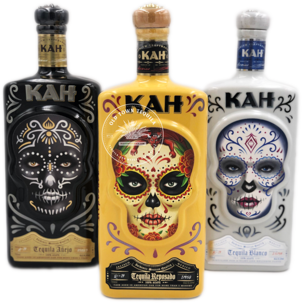 Kah Tequila 3x 750ml Set