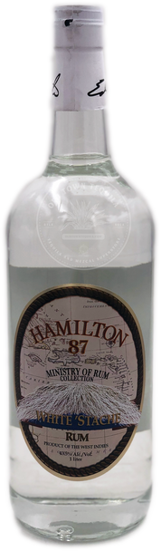 Hamilton 87 White 'Stache Rum 1L