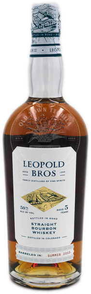 Leopold Bros Straight Bourbon Whiskey Aged 5 Years 750ml