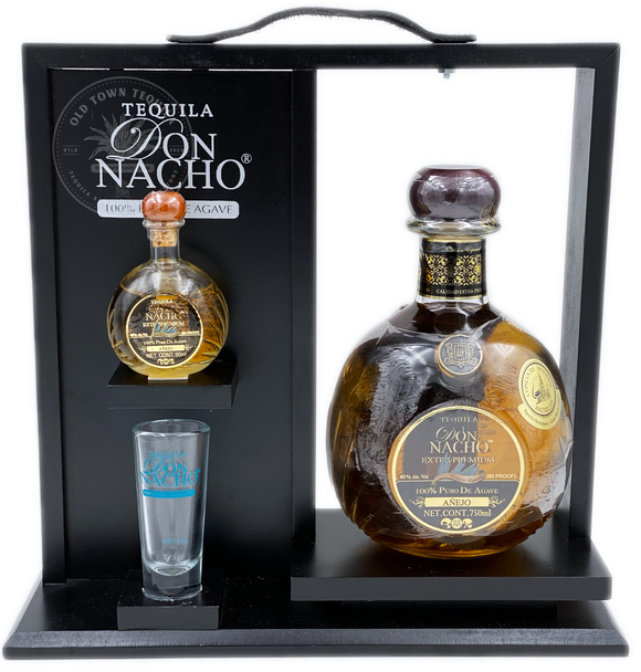 Tequila Don Nacho Añejo Gift Set 