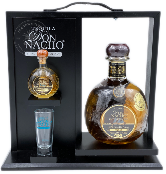 Tequila Don Nacho Añejo Gift Set