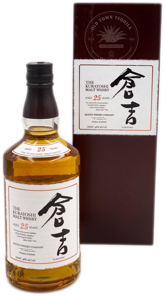 The Kurayoshi Malt Whisky Aged 25 Years 750ml