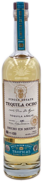 Tequila Ocho Anejo Barrel Select Tropical Anejo