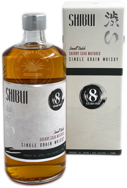 Shibui Single Grain Small Batch Sherry Cask 8YR Japanese Whisky