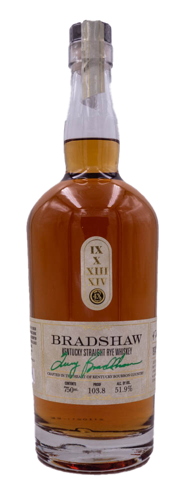 Bradshaw Kentucky Straight Rye Whiskey 750ml Old Town Tequila