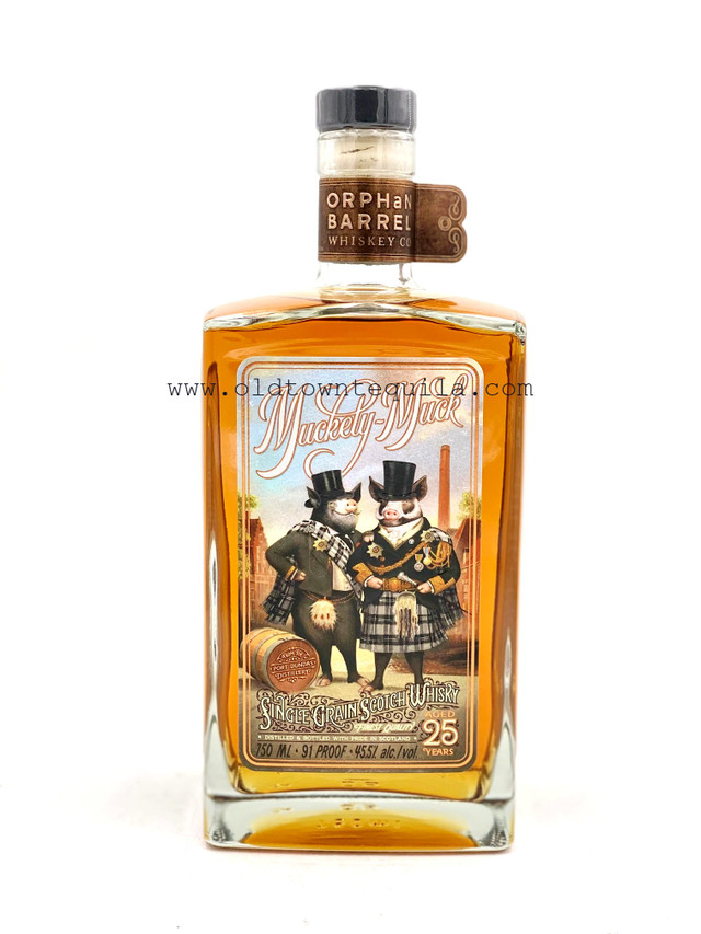 Orphan Barrel MucketyMuck 25 Year Old Scotch Whisky Old Town Tequila