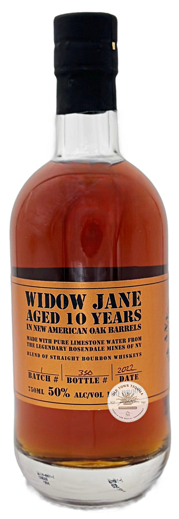 Tequila Ocho Reposado Widow Jane Cask with Widow Jean 10 years set