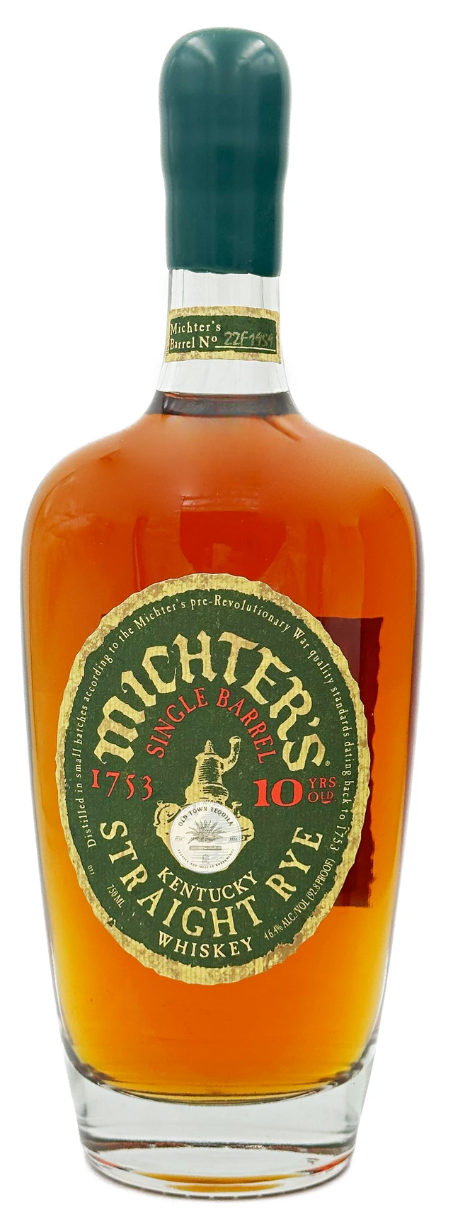 Kentucky Rye Michter's 10 Year Kentucky Straight Rye Whiskey - Old Town Tequila