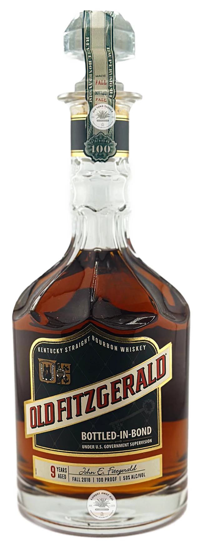 Old Fitzgerald 9 Year Old Bottled in Bond Bourbon Old