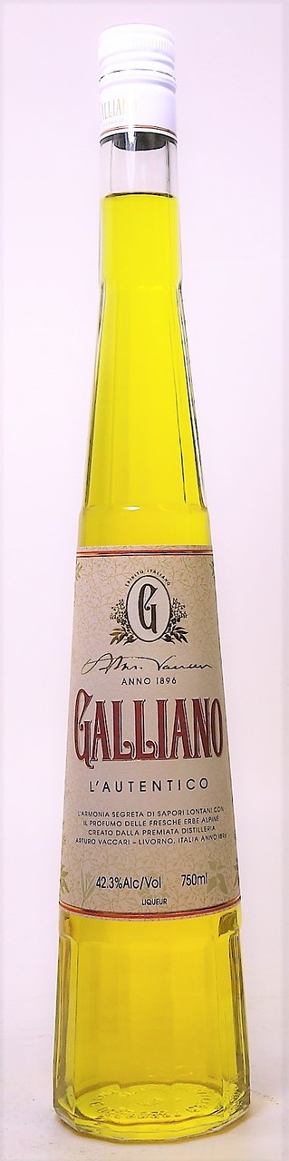 Galliano L´Autentico Liqueur 750 mL Old Town Tequila