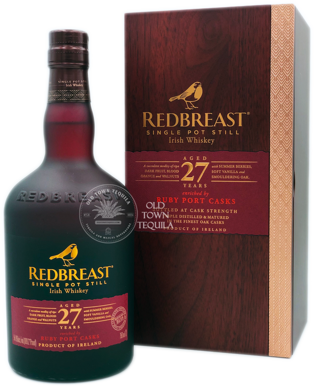 REDBREAST 21 years Irish Whiskey Old Town Tequila